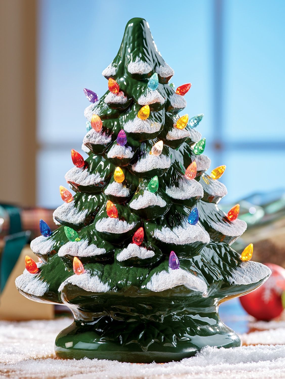 Ceramic Christmas Tree Decorating Ideas